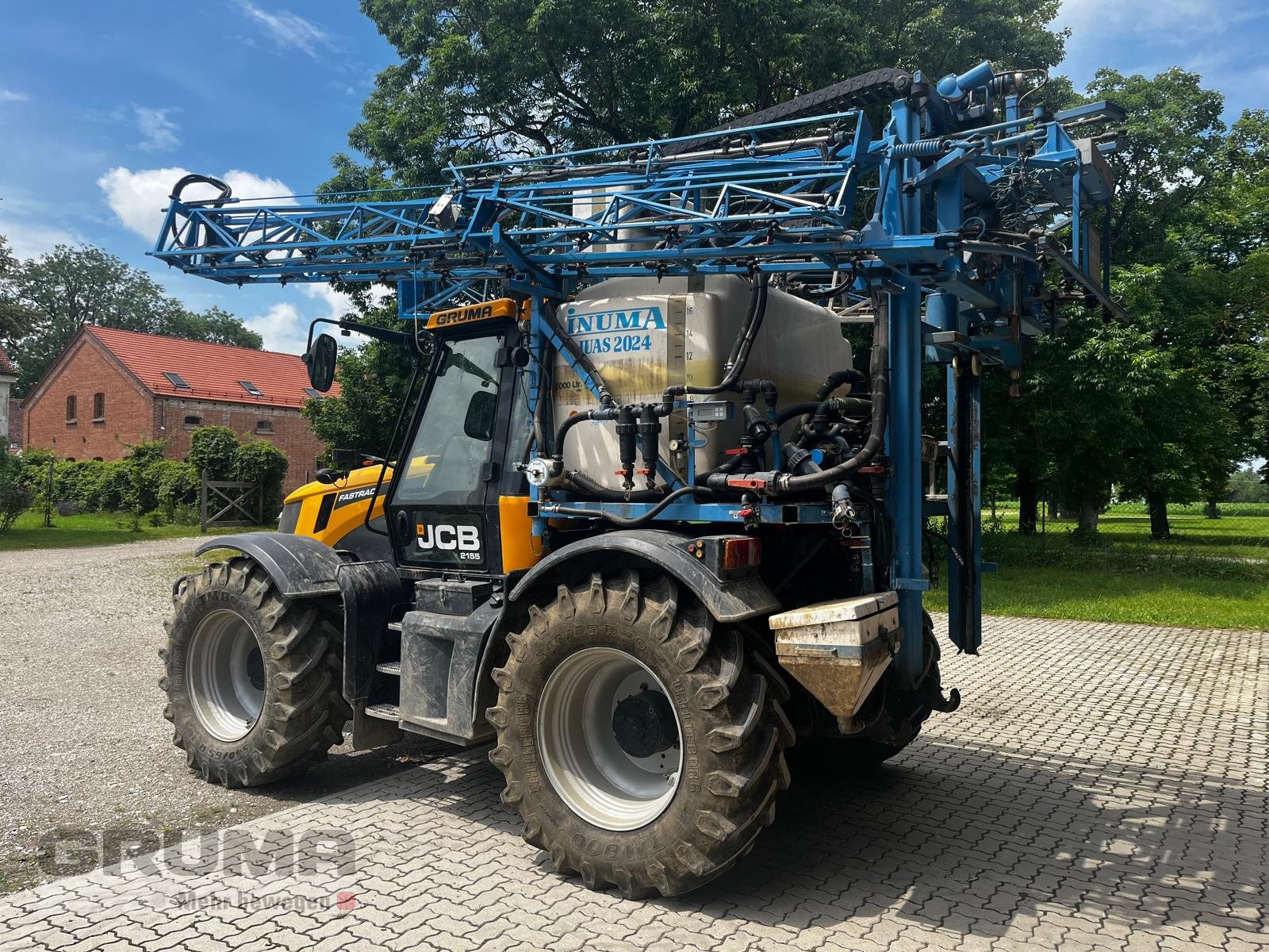 Traktor Türe ait JCB Fastrac 2155 4WS Plus, Gebrauchtmaschine içinde Friedberg-Derching (resim 5)