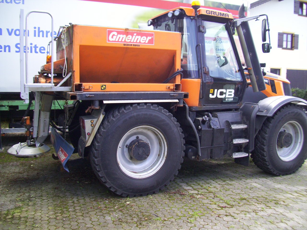 Traktor Türe ait JCB Fastrac 2155 4WS, Gebrauchtmaschine içinde Zorneding (resim 1)