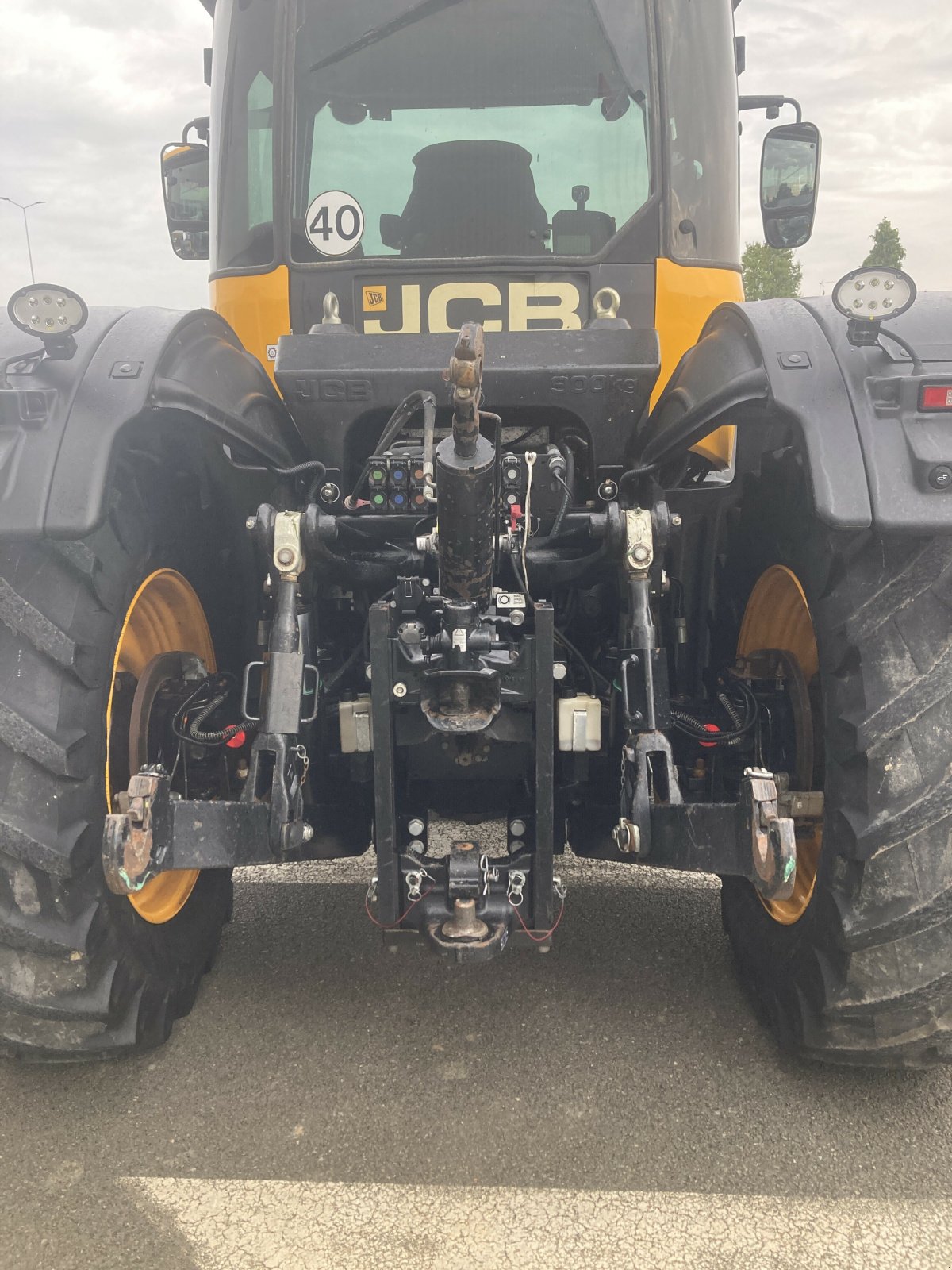 Traktor Türe ait JCB FASTRAC 4190, Gebrauchtmaschine içinde ST CLEMENT DE LA PLACE (resim 7)