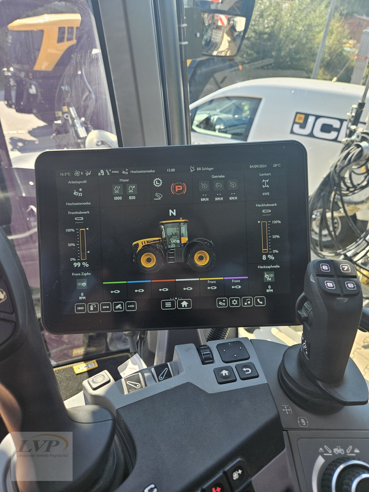 Traktor del tipo JCB Fastrac 4220 ICON, Neumaschine en Hohenau (Imagen 9)