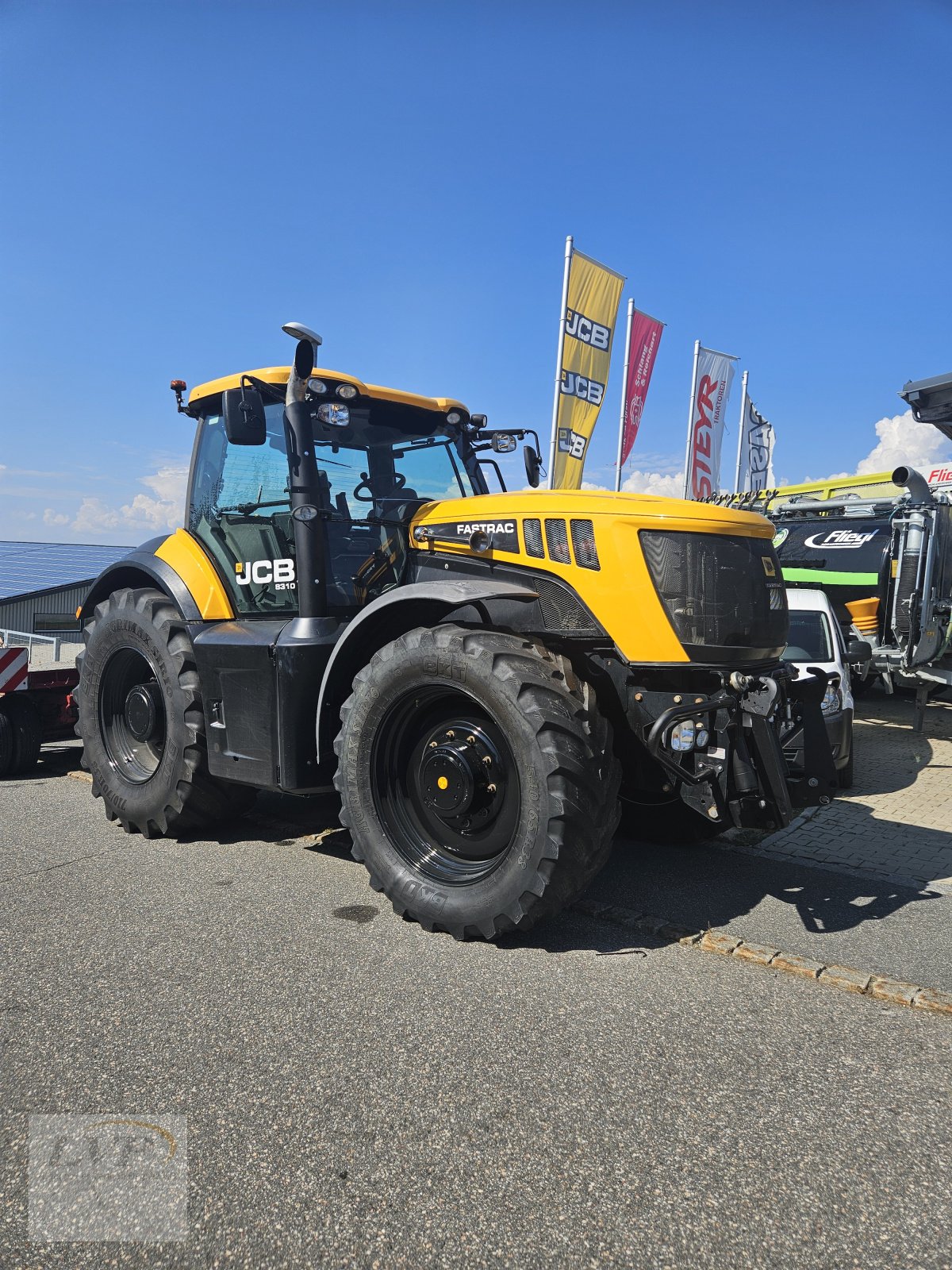 Traktor Türe ait JCB Fastrac 8310, Gebrauchtmaschine içinde Hohenau (resim 1)