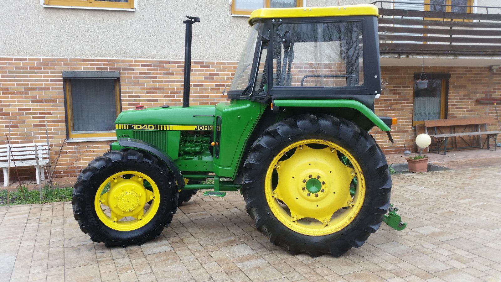 Traktor типа John Deere 1040, Gebrauchtmaschine в Reuth (Фотография 15)