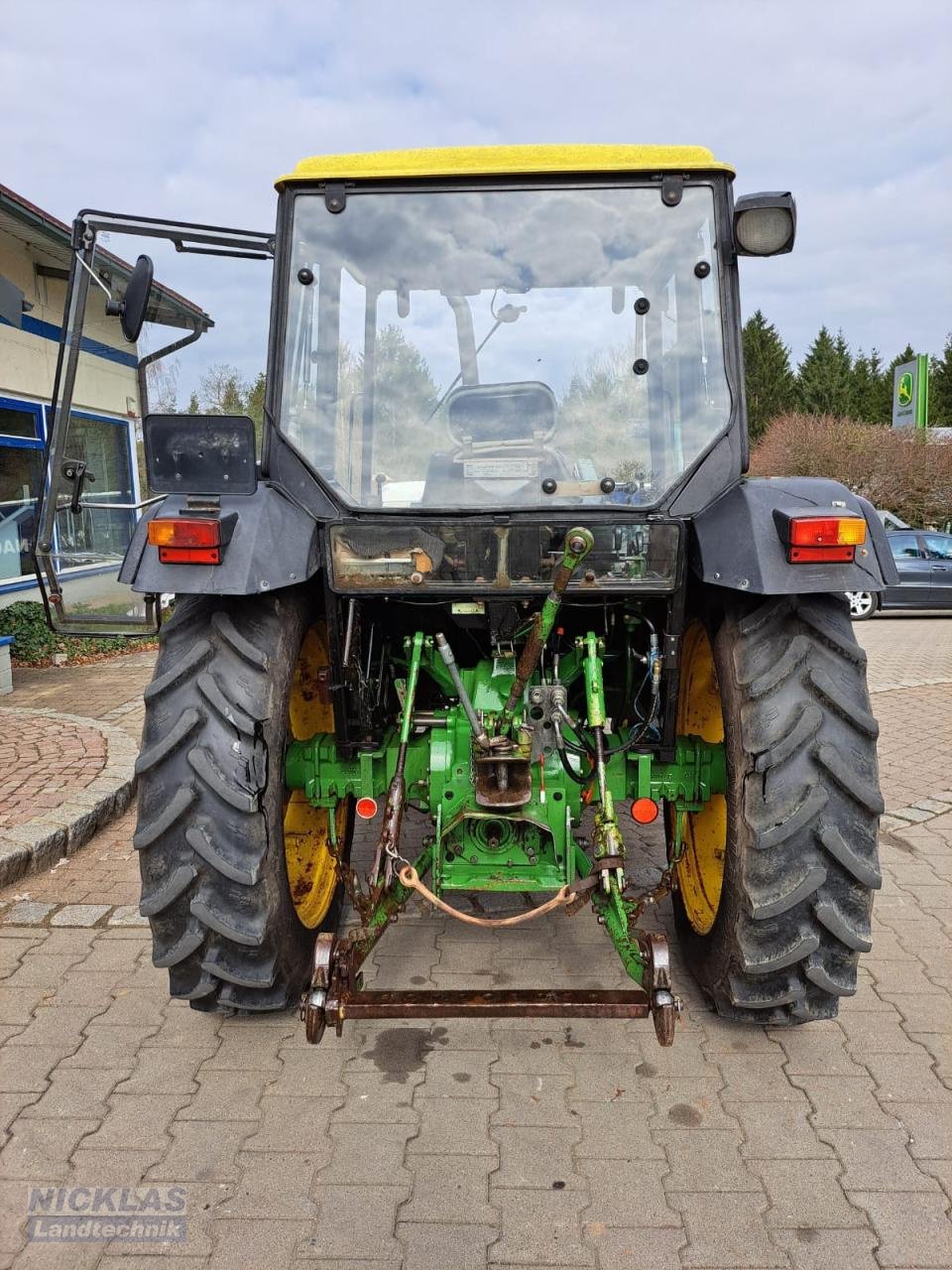 Traktor του τύπου John Deere 1750 Allrad, Gebrauchtmaschine σε Schirradorf (Φωτογραφία 4)