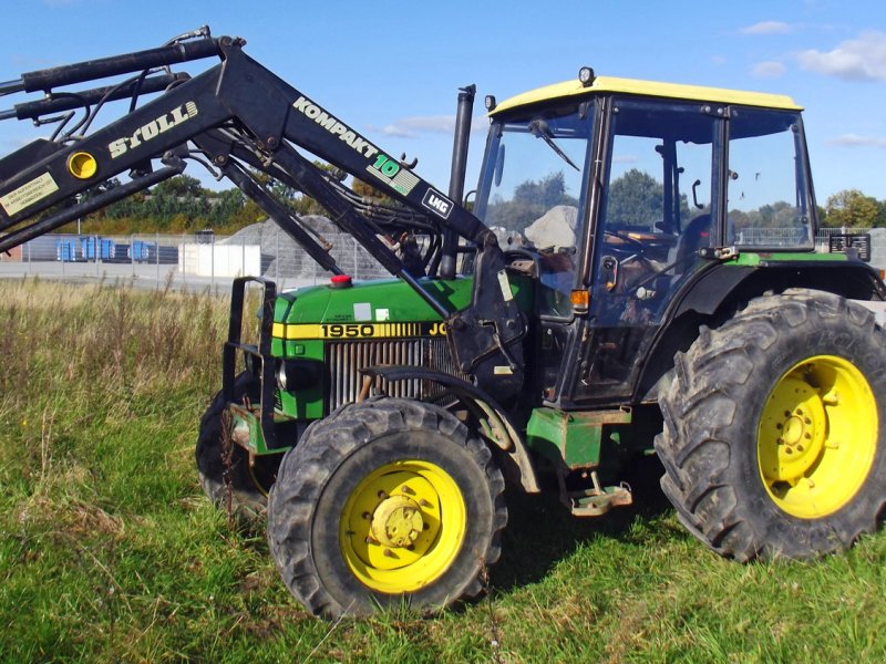 Traktor des Typs John Deere 1950 Frontlader+Niedrgkabine, Gebrauchtmaschine in Mittelsdorf (Bild 1)