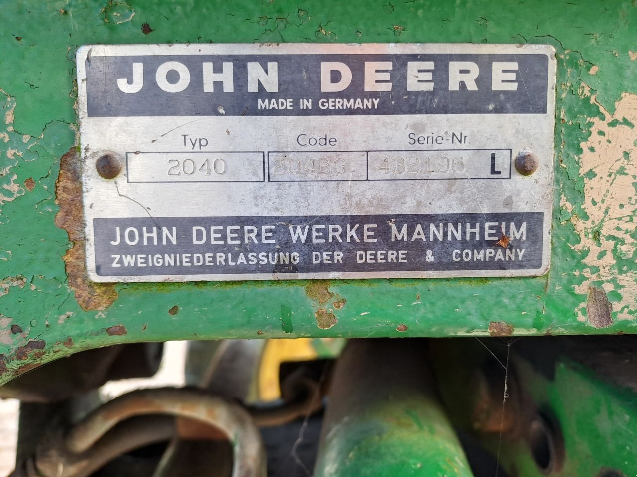 Traktor des Typs John Deere 2040 synchron, Gebrauchtmaschine in Wierden (Bild 11)