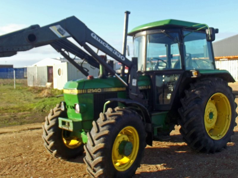 Traktor типа John Deere 2140+ Frontlader, Gebrauchtmaschine в Mittelsdorf (Фотография 1)