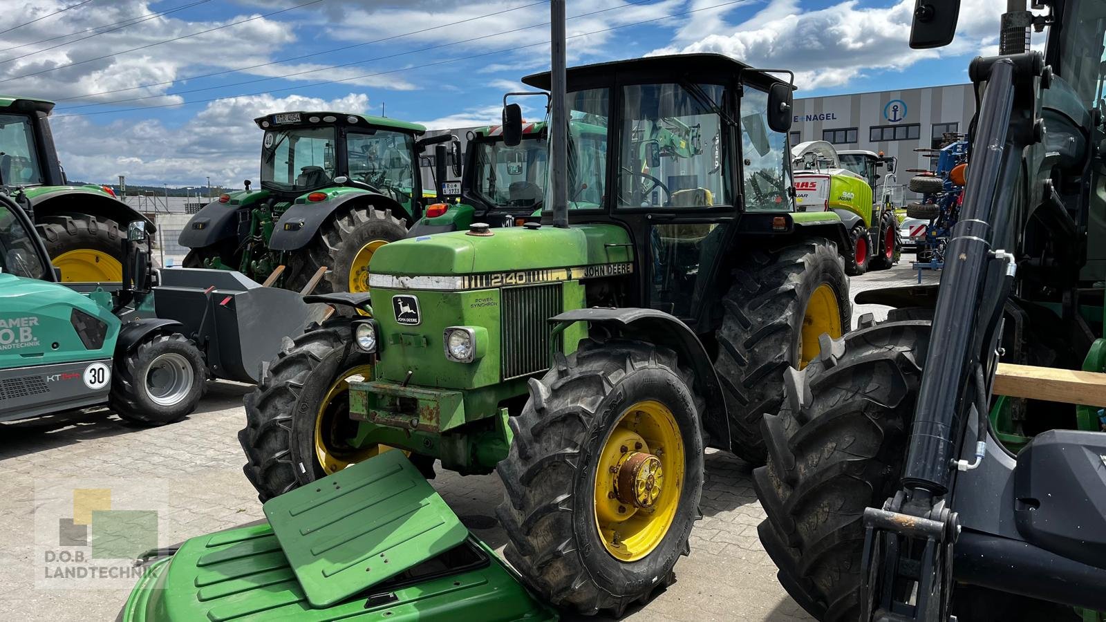 Traktor tipa John Deere 2140 -MOTORSCHADEN-Ersatzteilträger-, Gebrauchtmaschine u Regensburg (Slika 1)