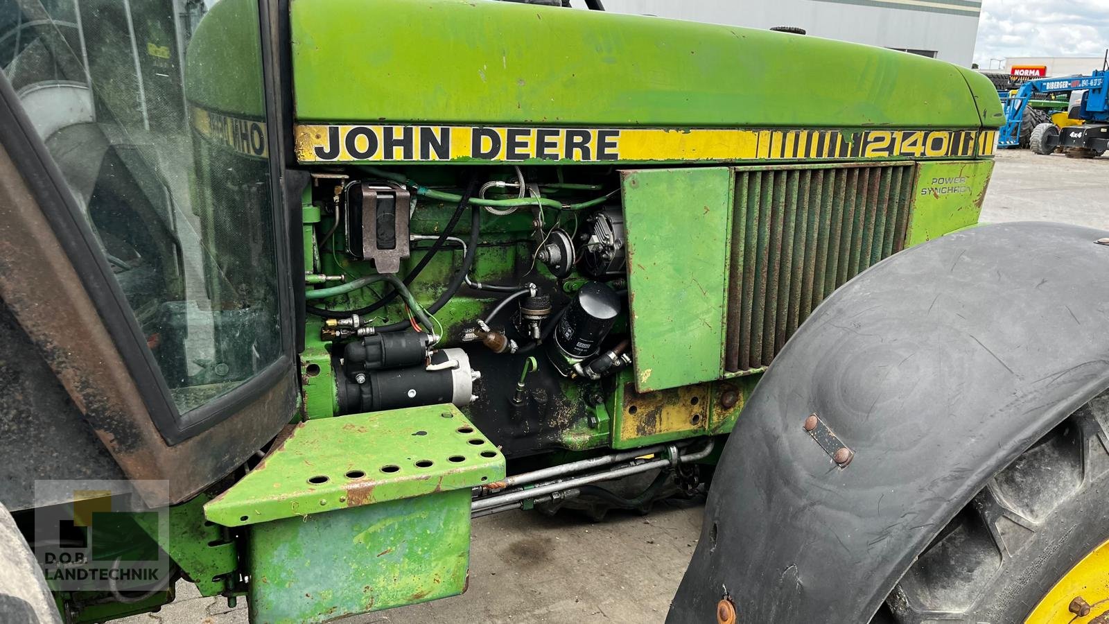 Traktor typu John Deere 2140 -MOTORSCHADEN-Ersatzteilträger-, Gebrauchtmaschine v Regensburg (Obrázek 3)