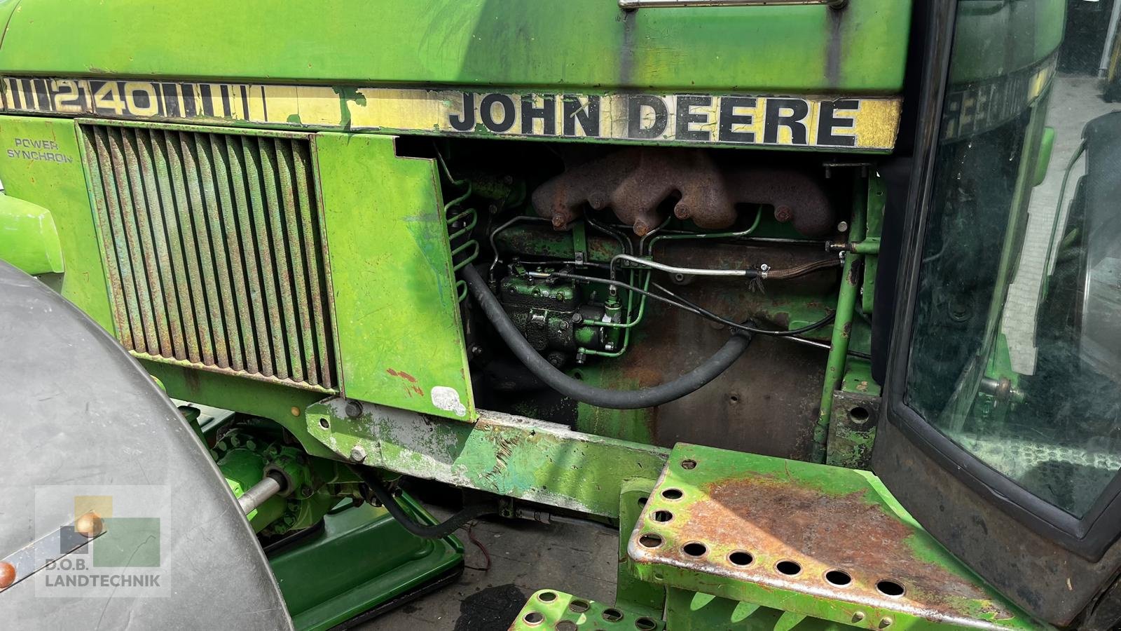 Traktor del tipo John Deere 2140 -MOTORSCHADEN-Ersatzteilträger-, Gebrauchtmaschine en Regensburg (Imagen 7)