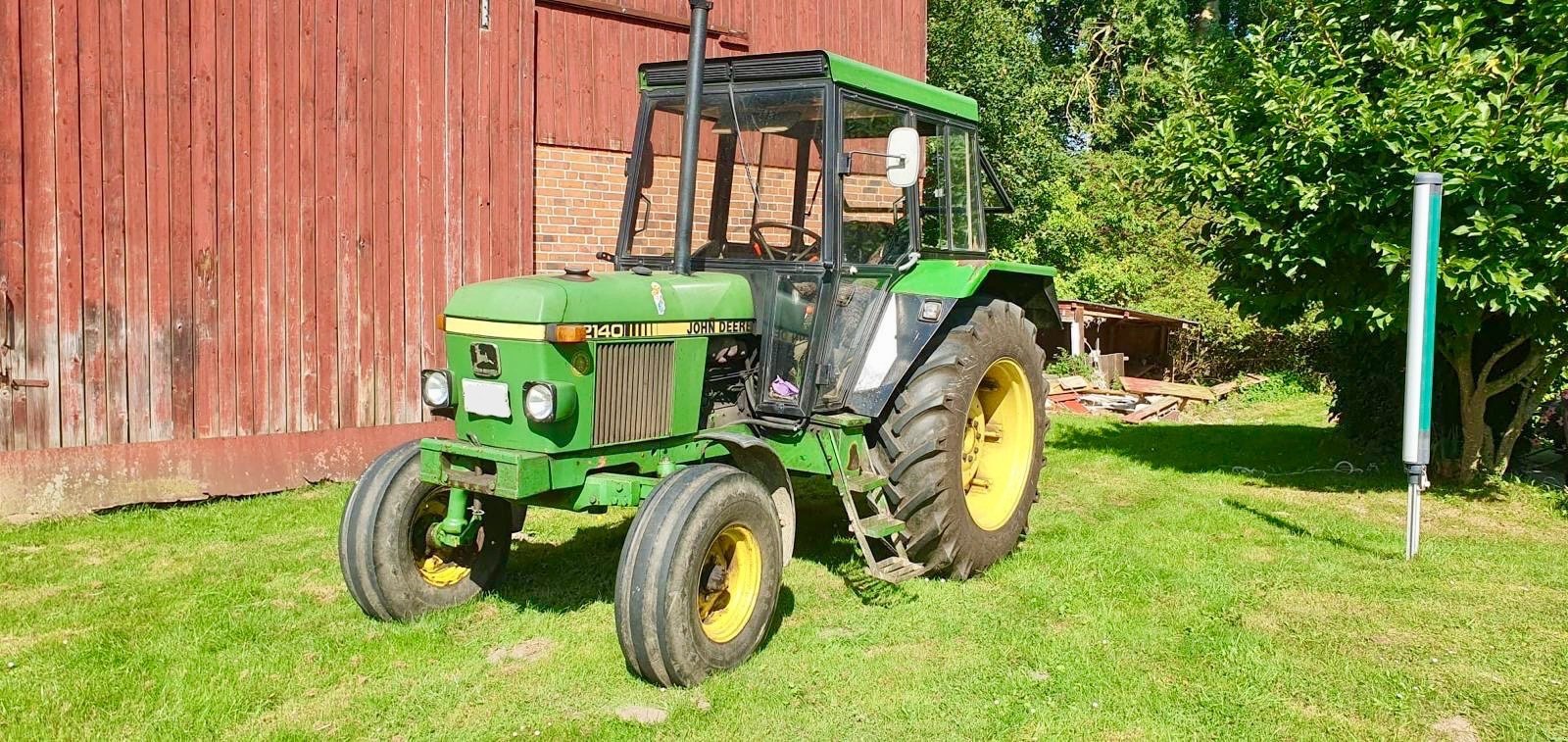 Traktor Türe ait John Deere 2140 S, Gebrauchtmaschine içinde Liebenwalde (resim 1)