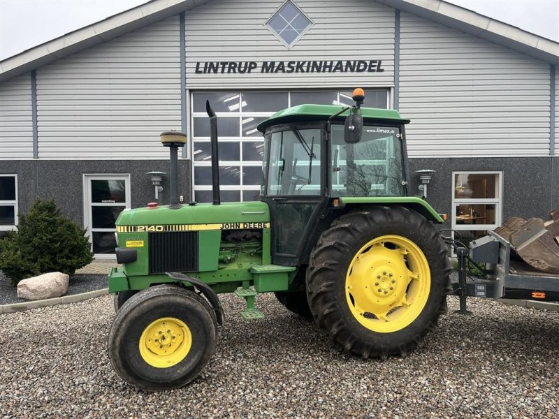 Traktor du type John Deere 2140 SG2 Med næsten nye bagdæk, Gebrauchtmaschine en Lintrup (Photo 1)