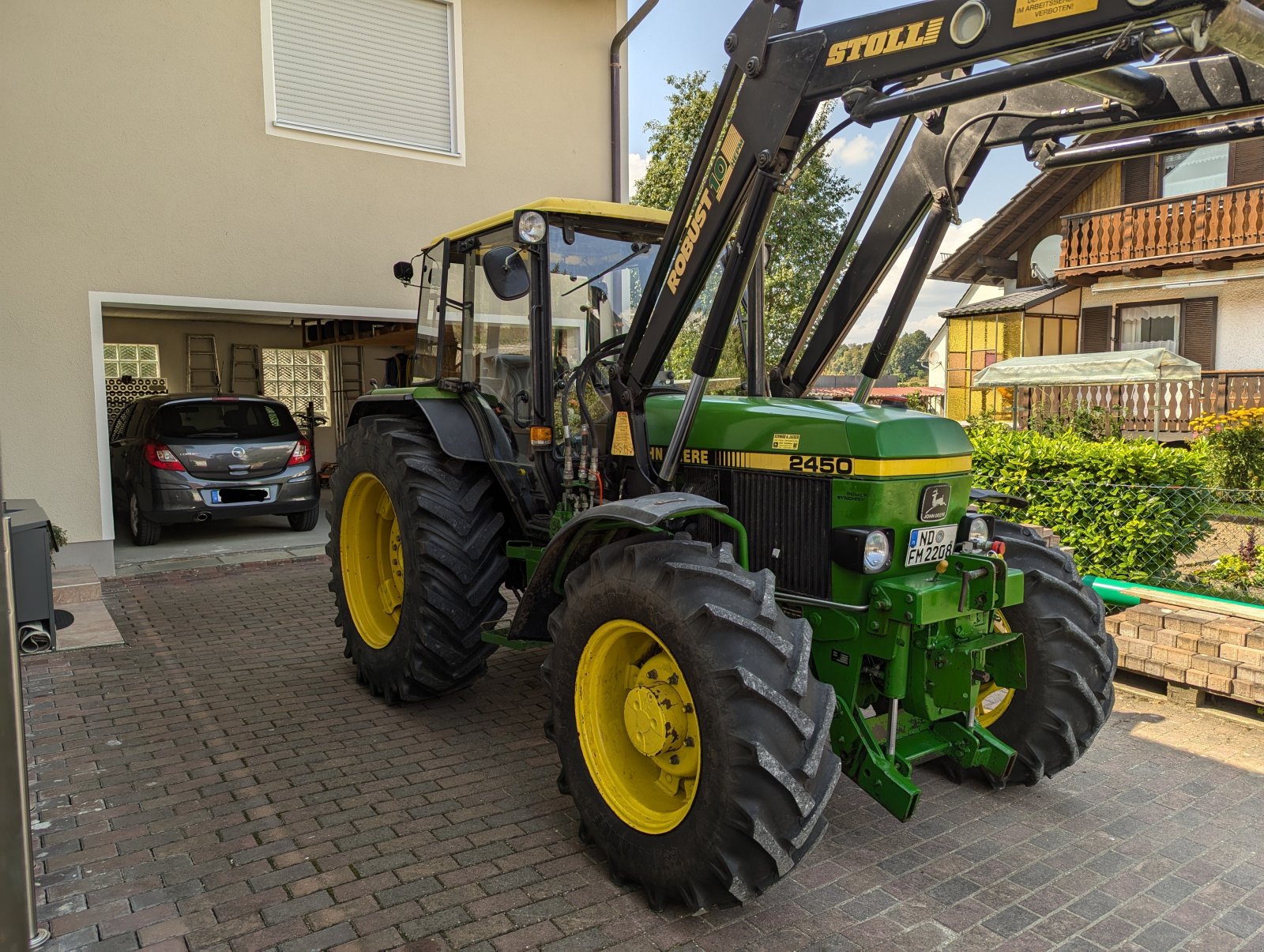 Traktor des Typs John Deere 2450, Gebrauchtmaschine in Oberhausen (Bild 5)