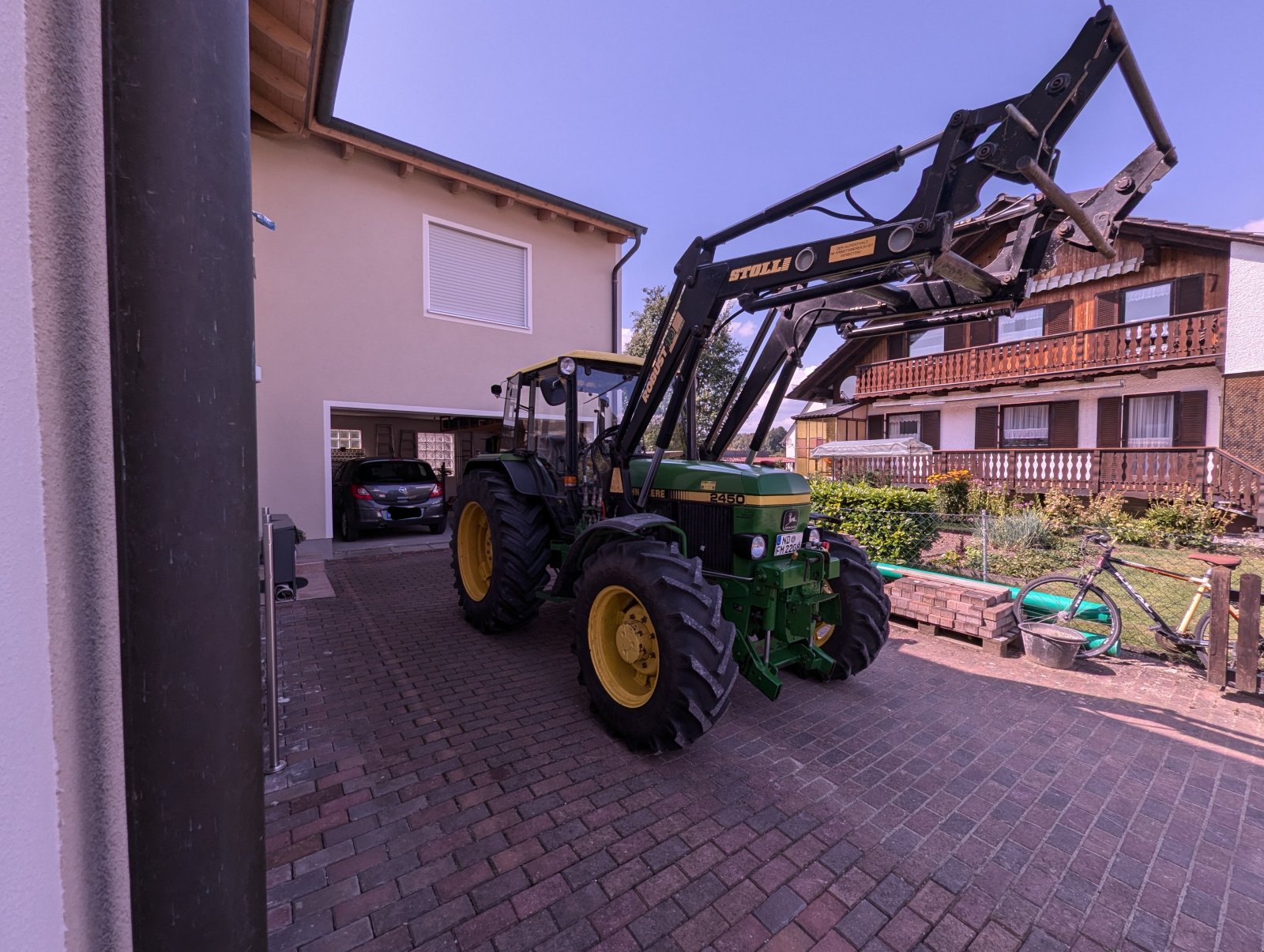 Traktor des Typs John Deere 2450, Gebrauchtmaschine in Oberhausen (Bild 7)