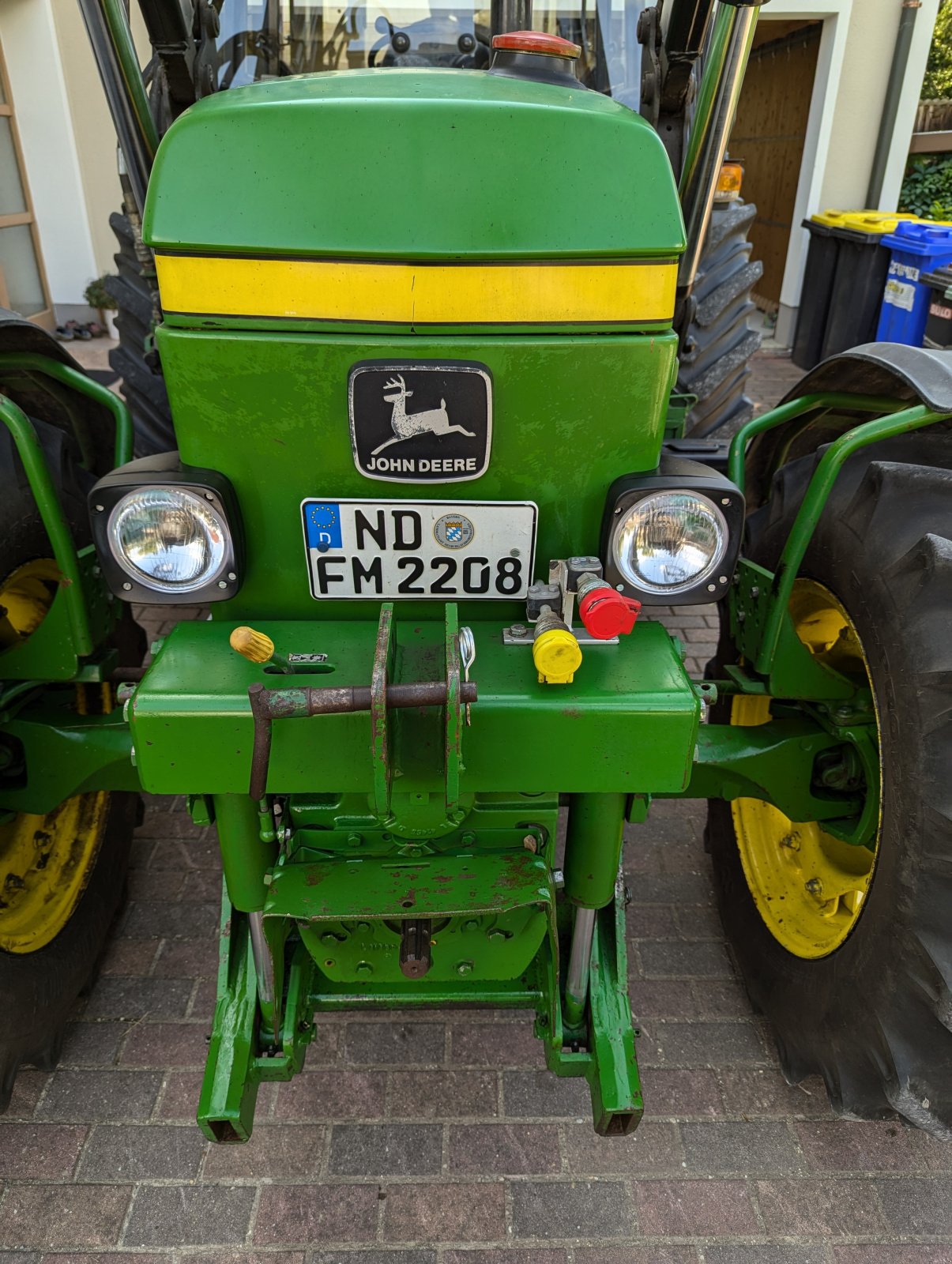 Traktor des Typs John Deere 2450, Gebrauchtmaschine in Oberhausen (Bild 9)