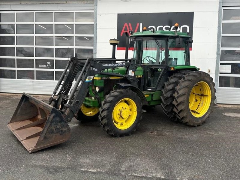 Traktor Türe ait John Deere 2850 4 WD. Med Ålø frontlæsser. (Momsfri), Gebrauchtmaschine içinde Dronninglund (resim 1)