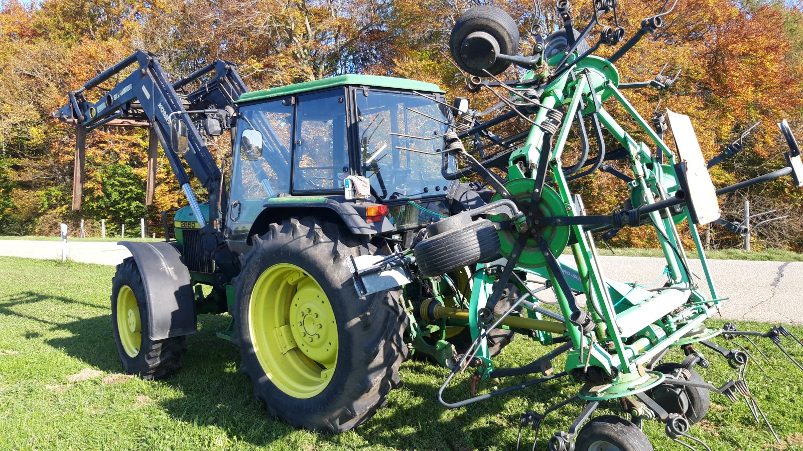 Traktor tip John Deere 2850 A, Gebrauchtmaschine in Münsterhausen (Poză 1)