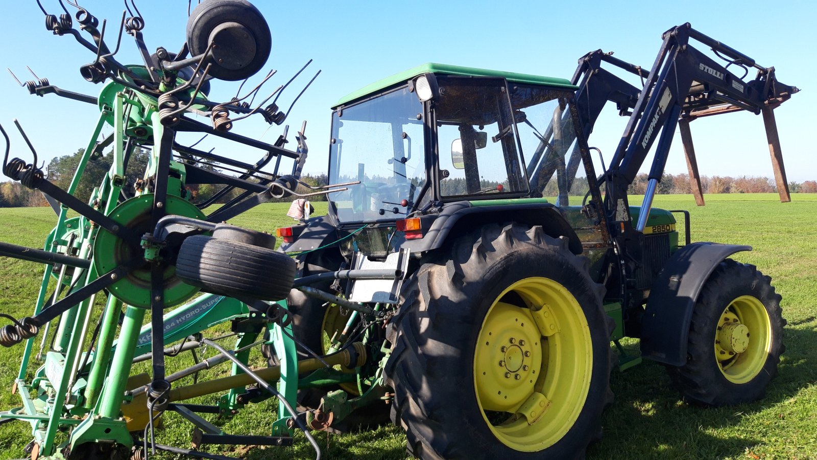 Traktor tip John Deere 2850 A, Gebrauchtmaschine in Münsterhausen (Poză 3)