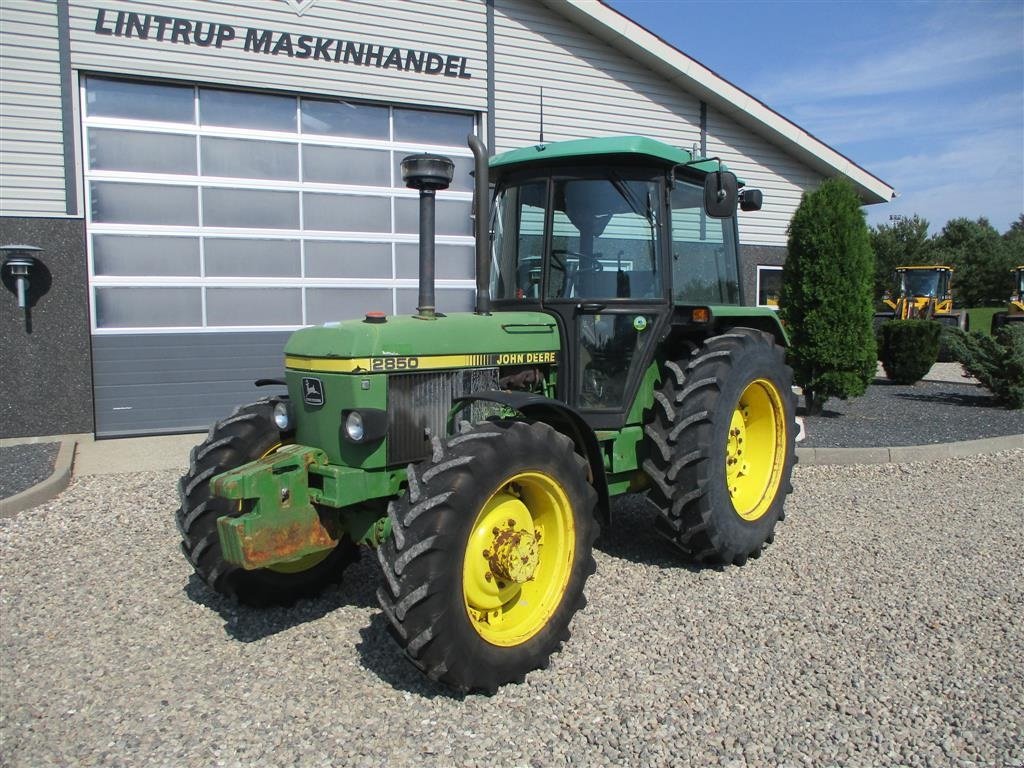 Traktor Türe ait John Deere 2850 TURBO Med nye bagdæk, Gebrauchtmaschine içinde Lintrup (resim 2)