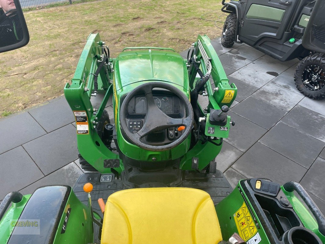 Traktor του τύπου John Deere 3038E + 300E Frontlader, Neumaschine σε Ahaus (Φωτογραφία 5)