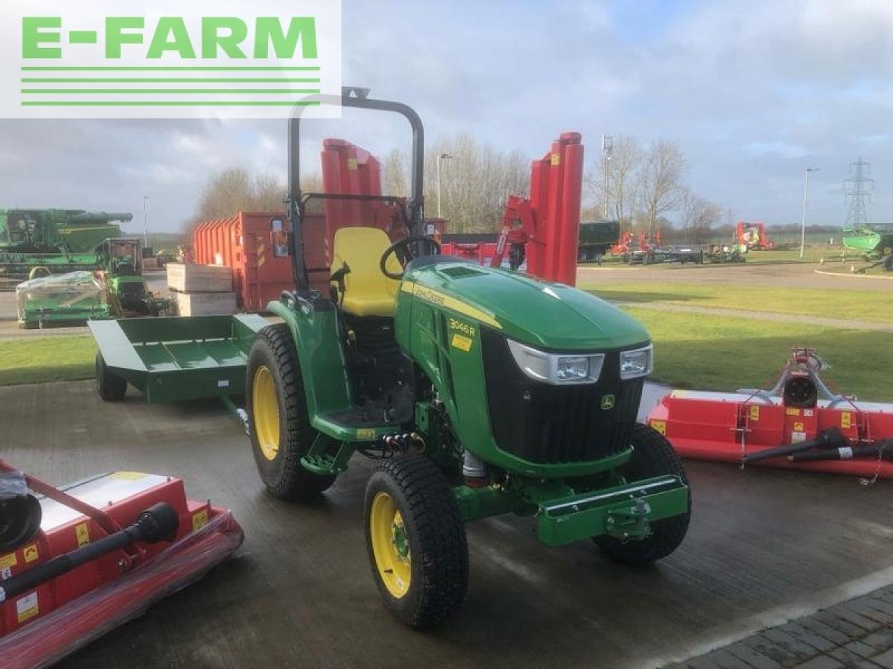 Traktor del tipo John Deere 3046r rops tt, Gebrauchtmaschine en Norwich (Imagen 1)