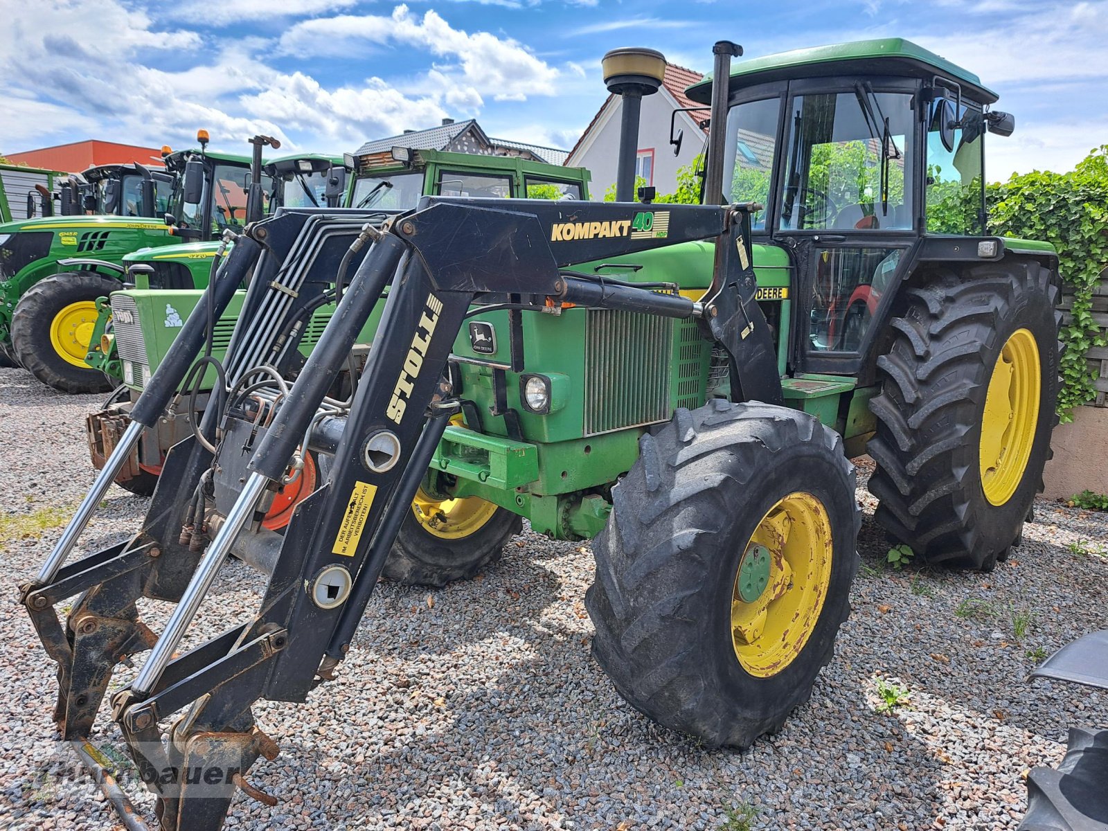 Traktor Türe ait John Deere 3640 SG2, Gebrauchtmaschine içinde Cham (resim 1)