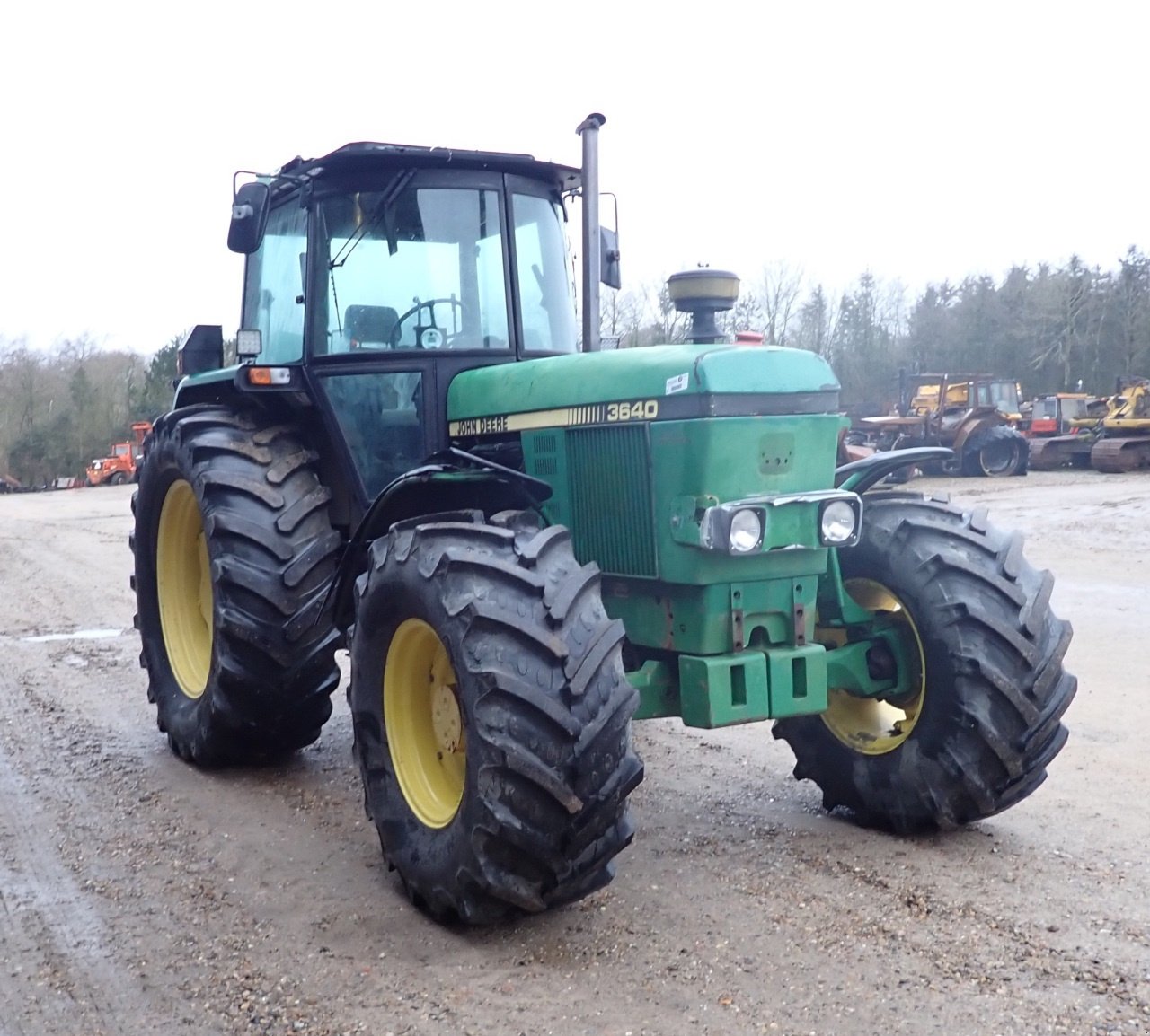 Traktor Türe ait John Deere 3640, Gebrauchtmaschine içinde Viborg (resim 4)