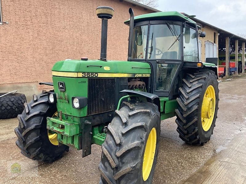 Traktor Türe ait John Deere 3650 A, Gebrauchtmaschine içinde Salsitz (resim 2)