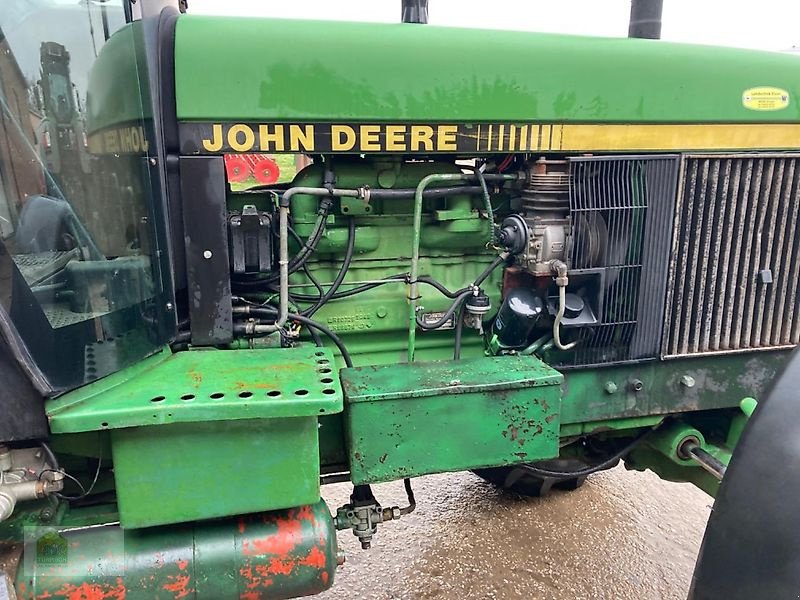 Traktor Türe ait John Deere 3650 A, Gebrauchtmaschine içinde Salsitz (resim 8)