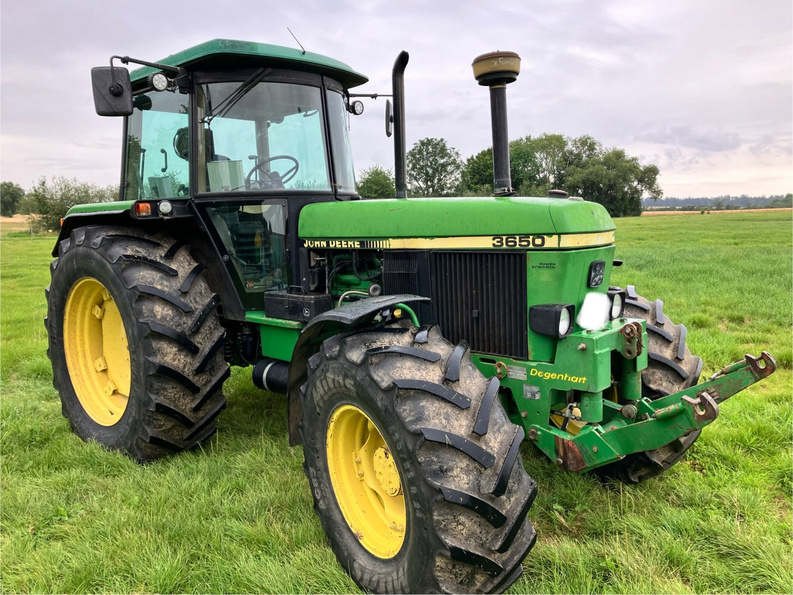 Traktor of the type John Deere 3650 SGII, Gebrauchtmaschine in Sondershausen (Picture 4)