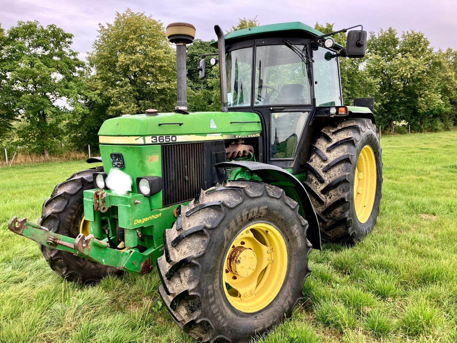 Traktor от тип John Deere 3650 SGII, Gebrauchtmaschine в Sondershausen (Снимка 5)