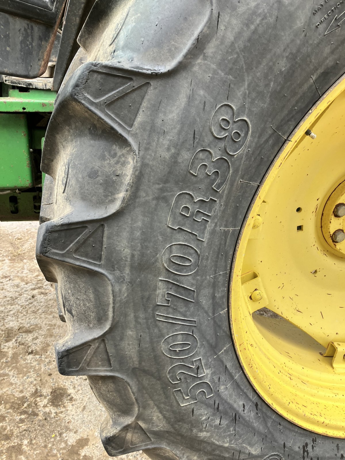 Traktor van het type John Deere 3650 SGII, Gebrauchtmaschine in Sondershausen (Foto 9)