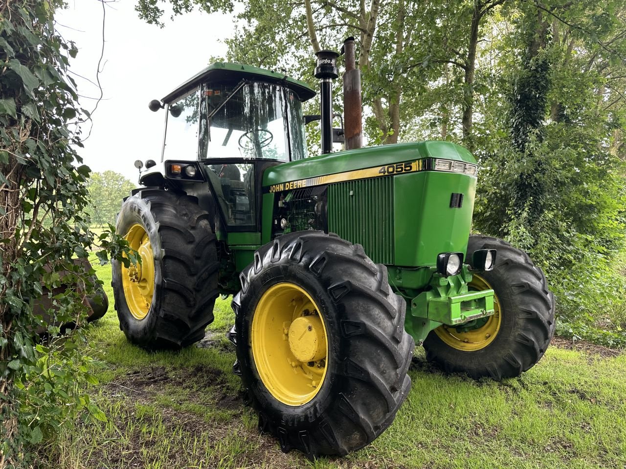 Traktor Türe ait John Deere 4055, Gebrauchtmaschine içinde Rossum (resim 9)