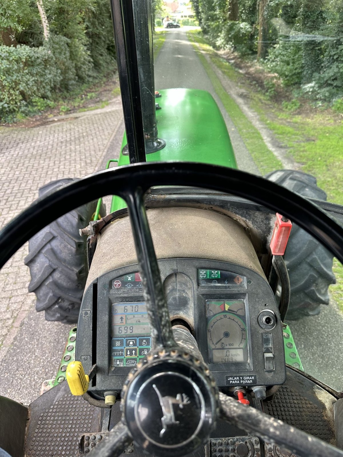 Traktor Türe ait John Deere 4055, Gebrauchtmaschine içinde Rossum (resim 7)