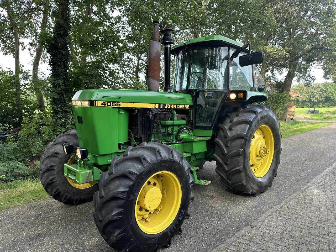 Traktor Türe ait John Deere 4055, Gebrauchtmaschine içinde Rossum (resim 8)