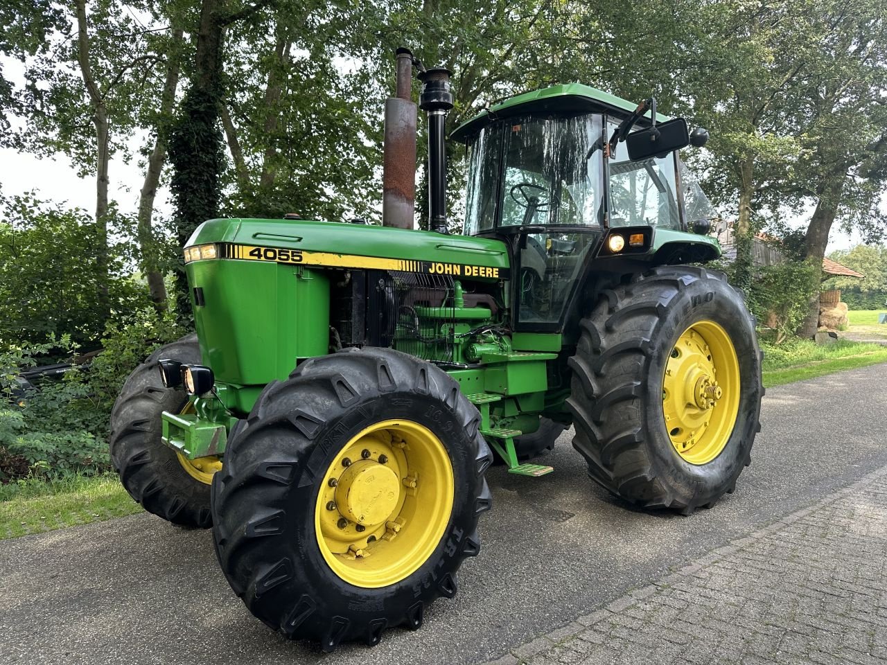 Traktor Türe ait John Deere 4055, Gebrauchtmaschine içinde Rossum (resim 1)