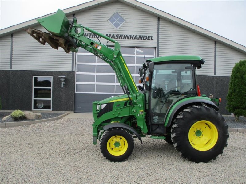 Traktor of the type John Deere 4066R Frontlift, frontPTO og Frontlæsser., Gebrauchtmaschine in Lintrup