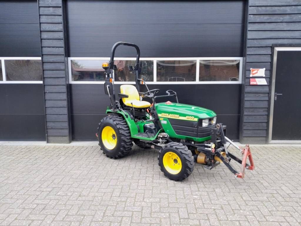 Traktor del tipo John Deere 4100 HST met maaier grondbak en weidesleep, Gebrauchtmaschine en Ederveen (Imagen 11)