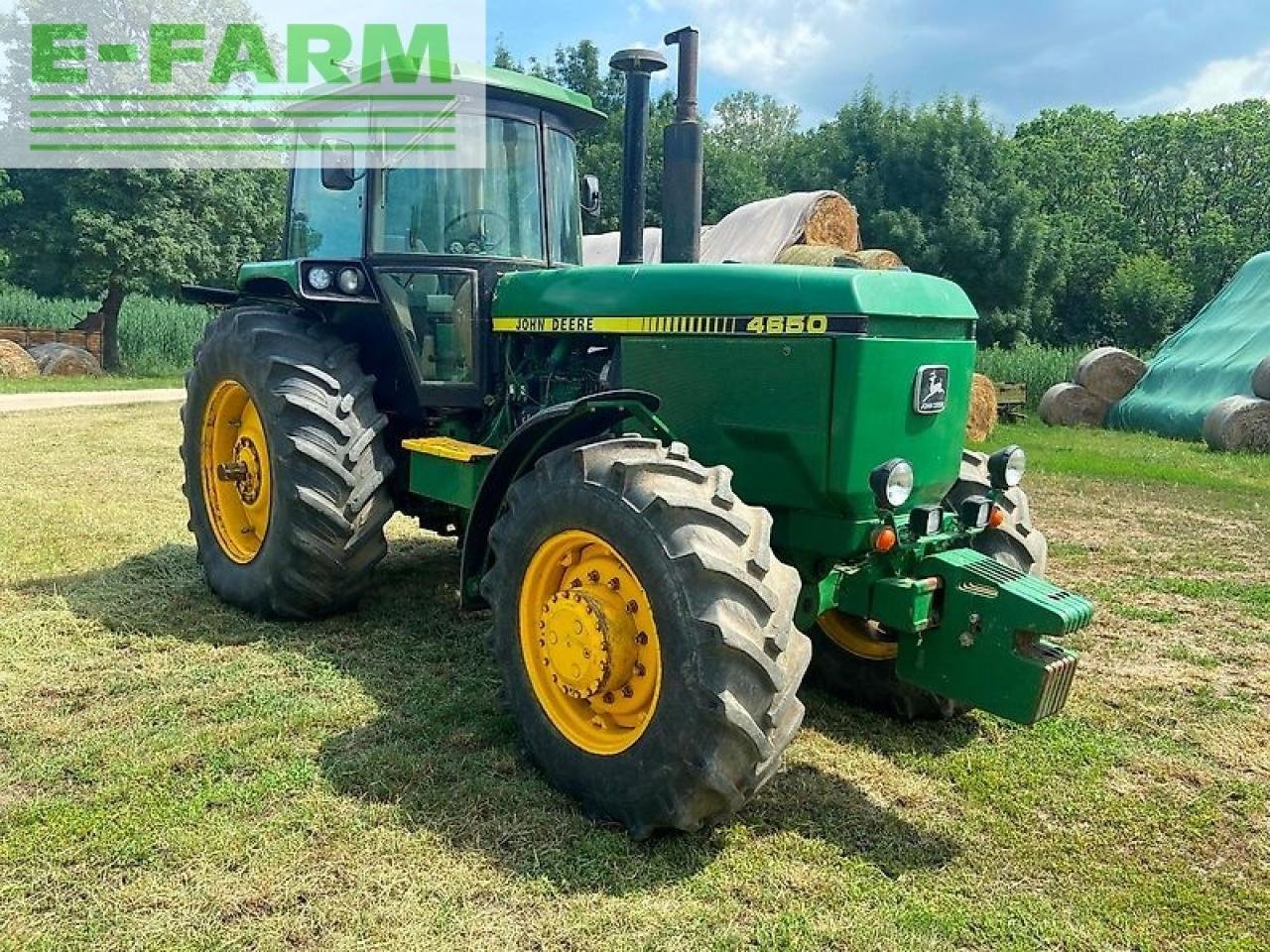 Traktor Türe ait John Deere 4650, Gebrauchtmaschine içinde SZEGED (resim 3)