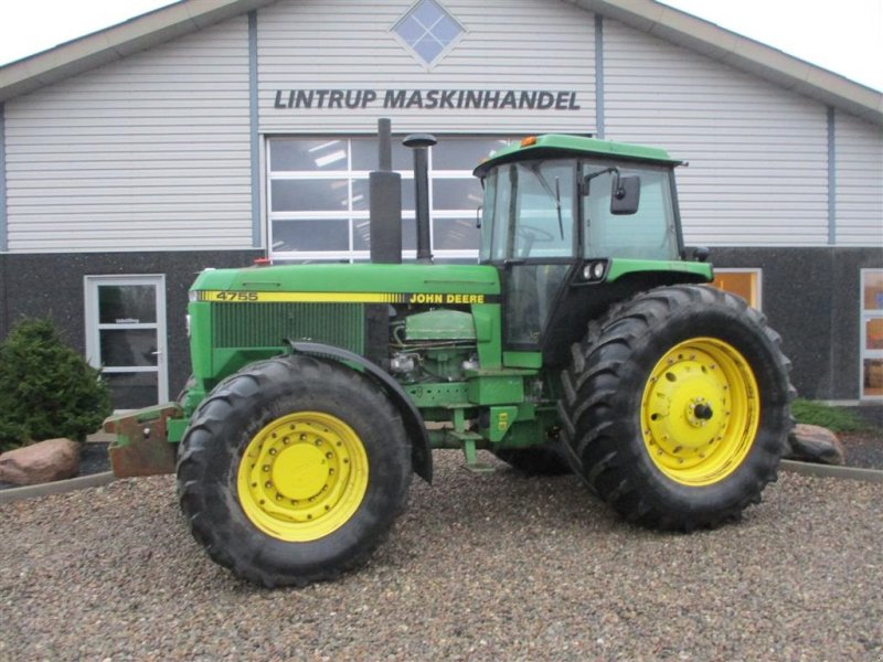 Traktor of the type John Deere 4755 En rigtig kraftkarl med den store 7,6L motor, Gebrauchtmaschine in Lintrup (Picture 1)