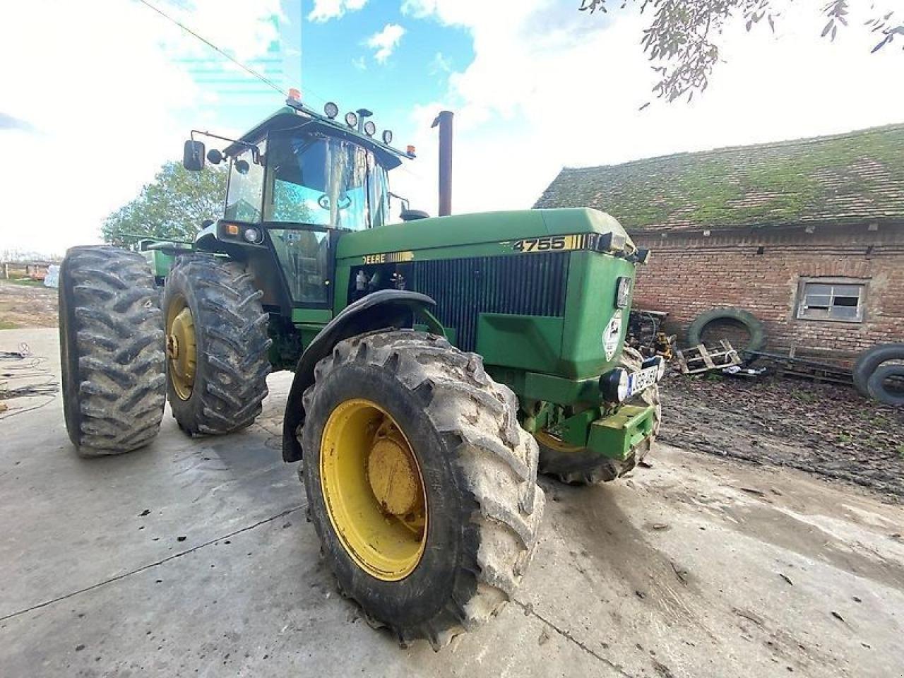 Traktor a típus John Deere 4755, Gebrauchtmaschine ekkor: SZEGED (Kép 3)