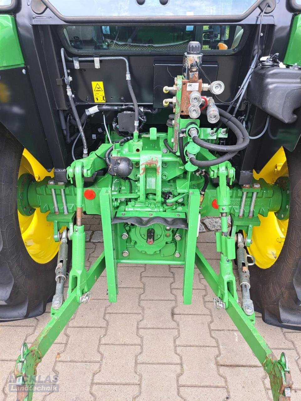 Traktor типа John Deere 5050E mit Frontlader, Gebrauchtmaschine в Schirradorf (Фотография 10)