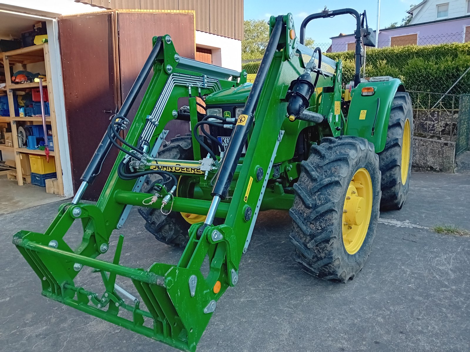 Traktor типа John Deere 5055 E, Gebrauchtmaschine в gaisbach (Фотография 2)