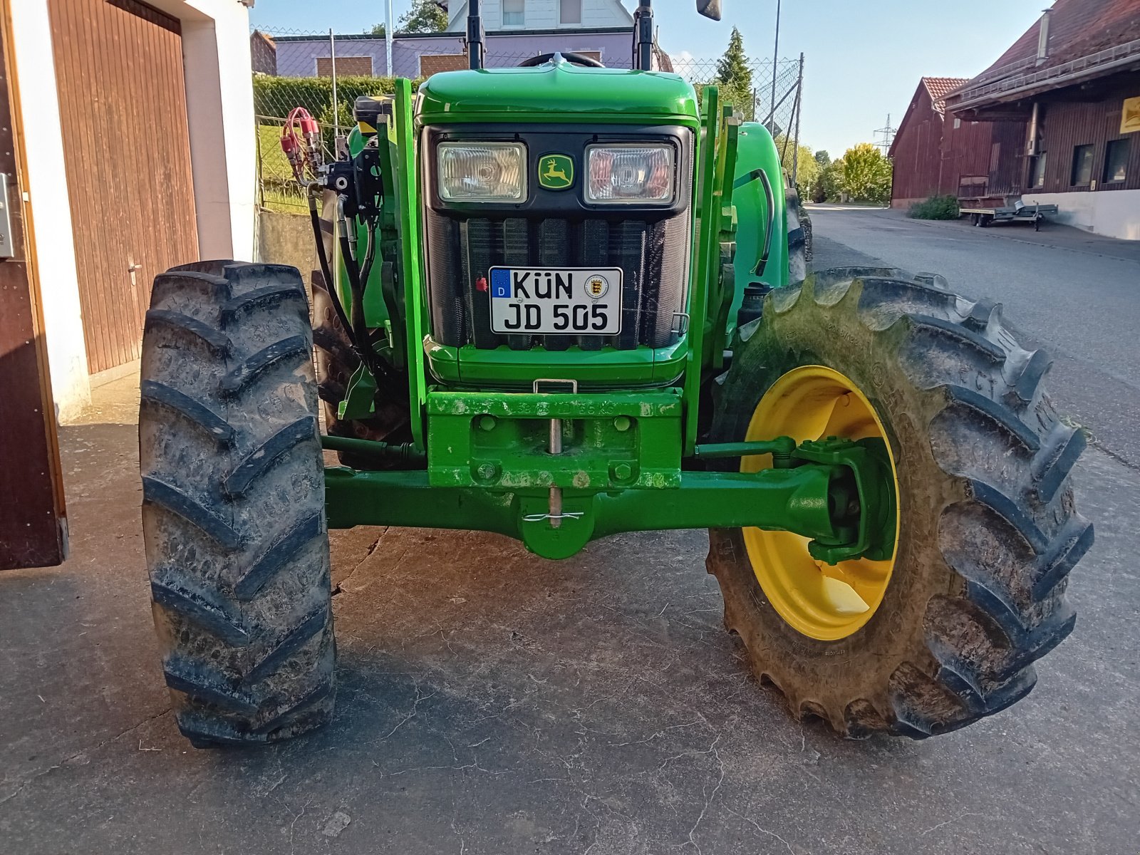 Traktor типа John Deere 5055 E, Gebrauchtmaschine в gaisbach (Фотография 4)