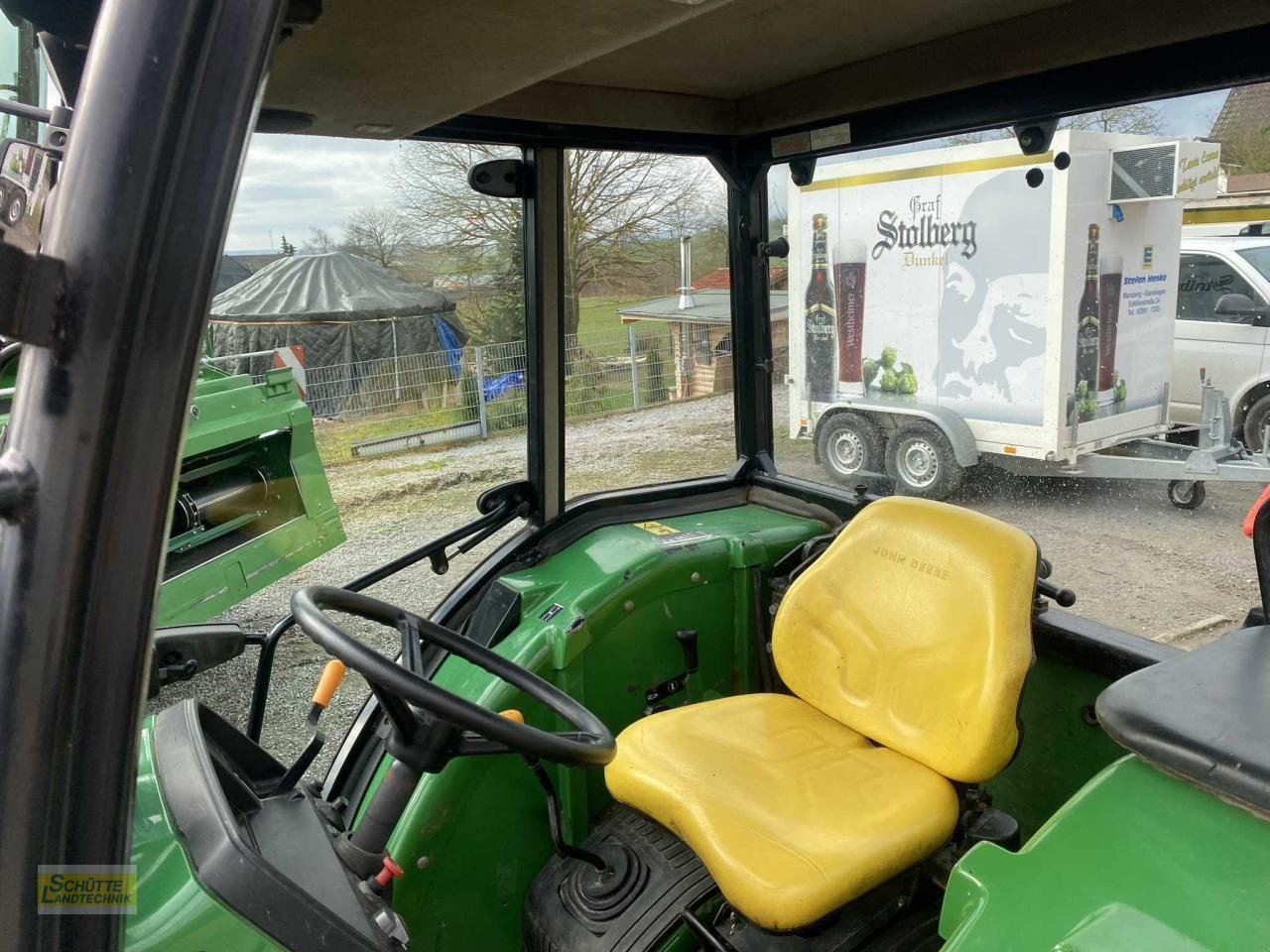 Traktor Türe ait John Deere 5055E, Gebrauchtmaschine içinde Marsberg-Giershagen (resim 10)