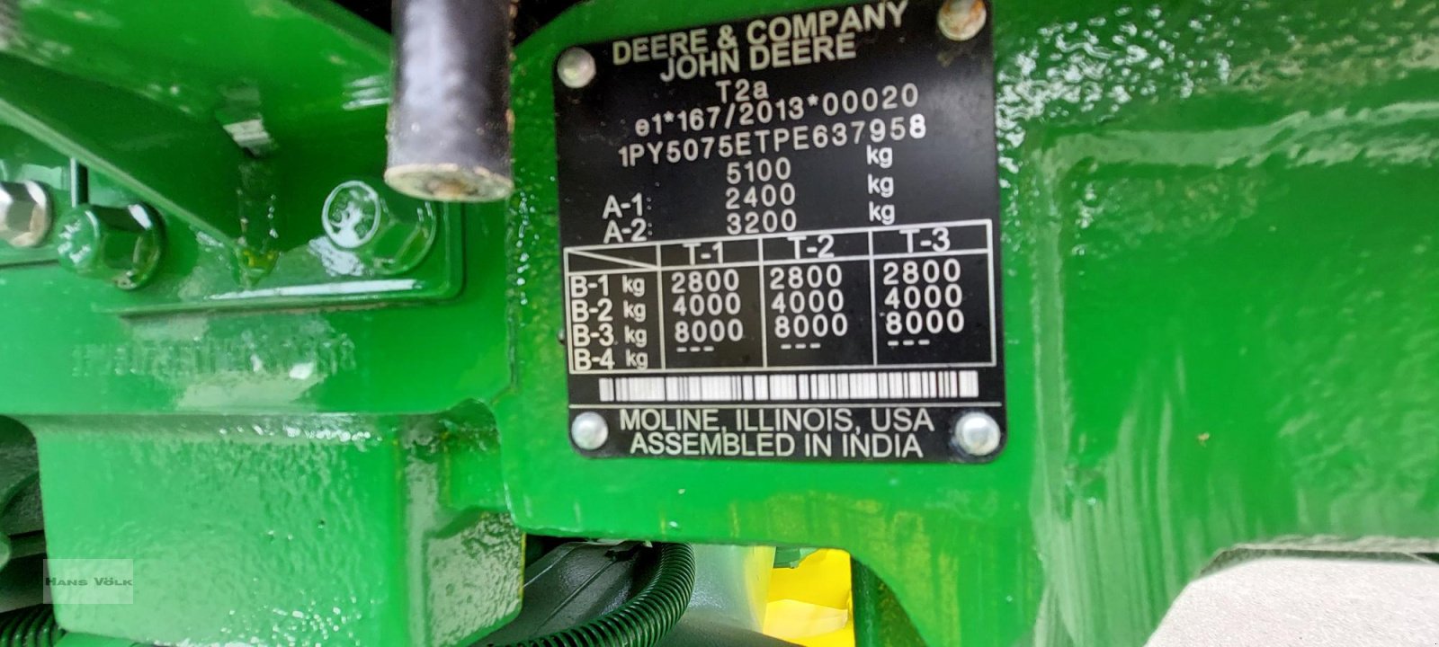 Traktor del tipo John Deere 5075 E, Neumaschine en Schwabmünchen (Imagen 20)