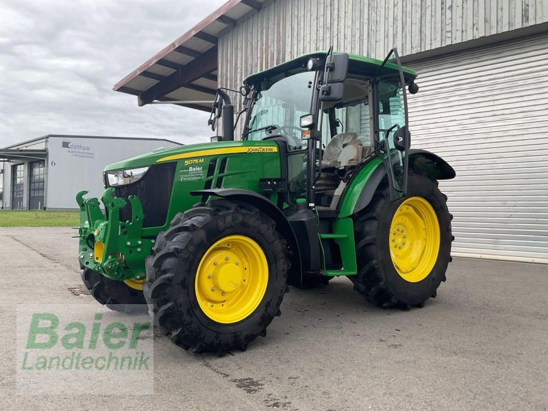 Traktor of the type John Deere 5075 M, Gebrauchtmaschine in OBERNDORF-HOCHMOESSINGEN