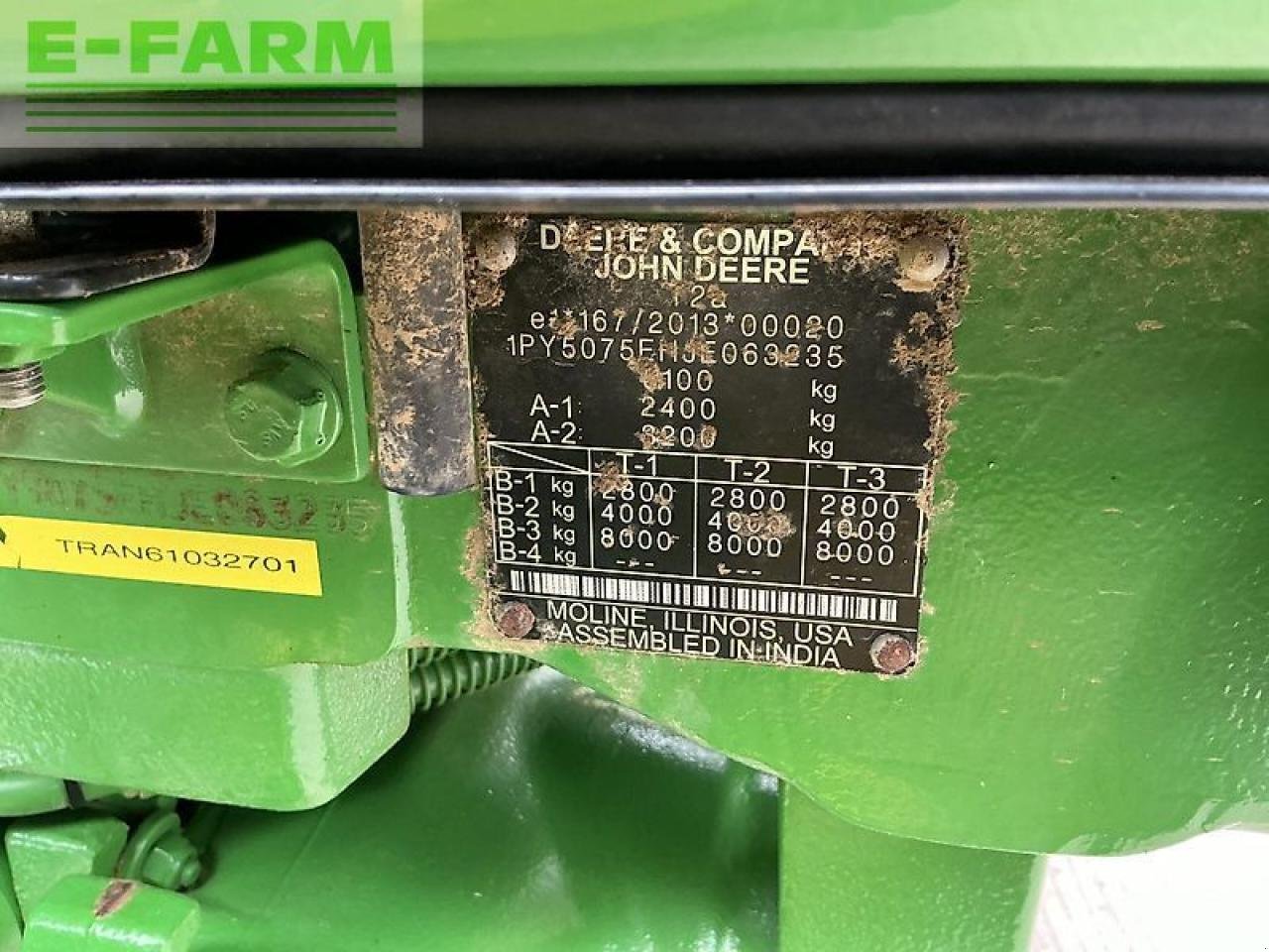 Traktor от тип John Deere 5075e tractor (st21116), Gebrauchtmaschine в SHAFTESBURY (Снимка 19)