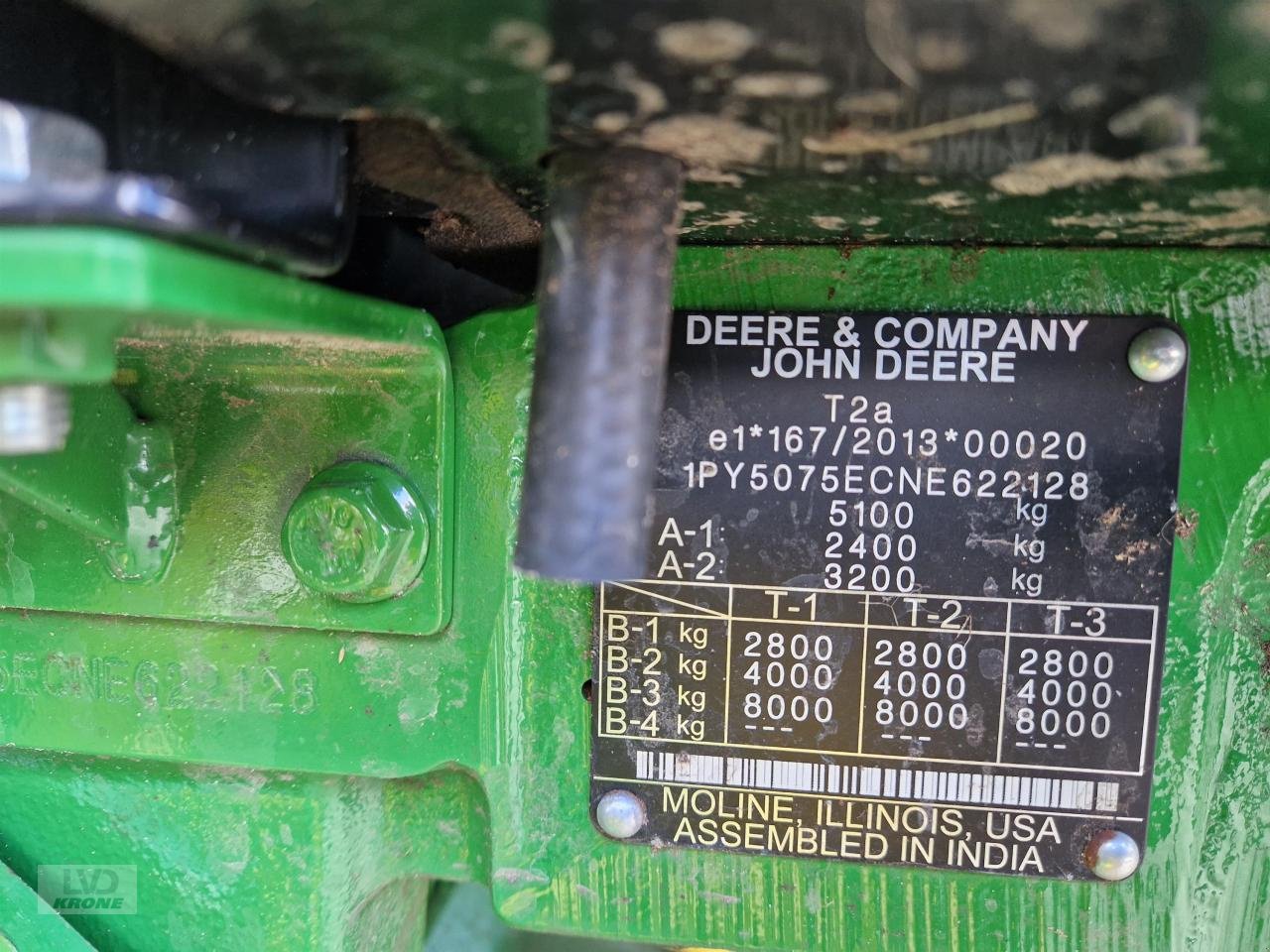 Traktor typu John Deere 5075E, Gebrauchtmaschine v Spelle (Obrázek 11)