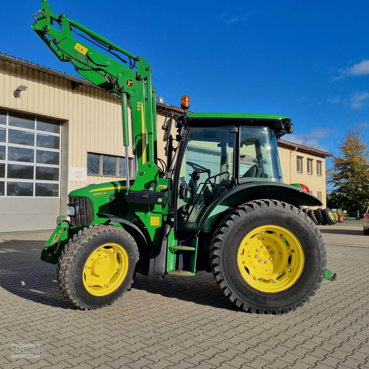 Traktor Türe ait John Deere 5080 M, Gebrauchtmaschine içinde Drebach (resim 1)