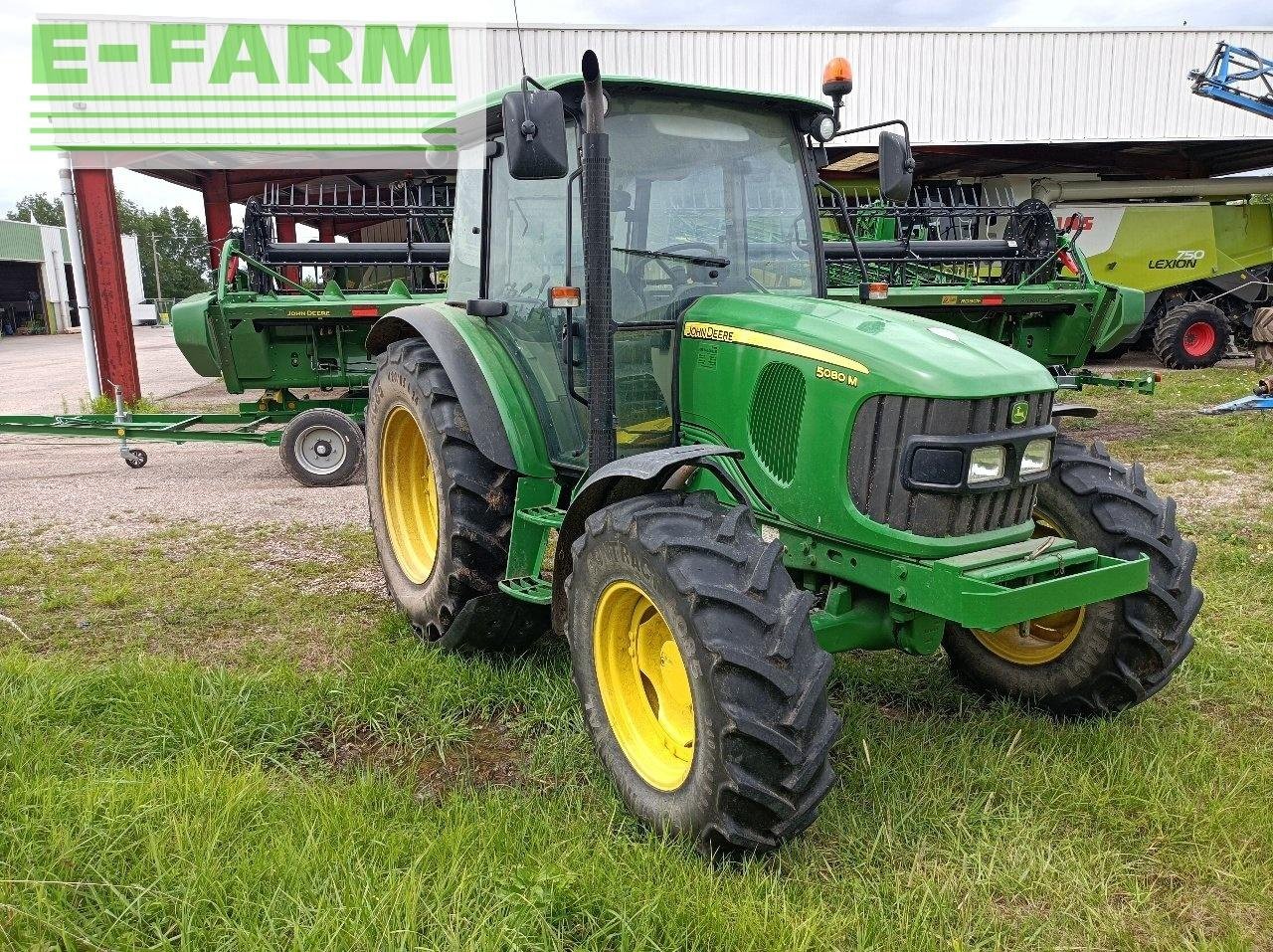 Traktor Türe ait John Deere 5080m, Gebrauchtmaschine içinde CHAUVONCOURT (resim 8)